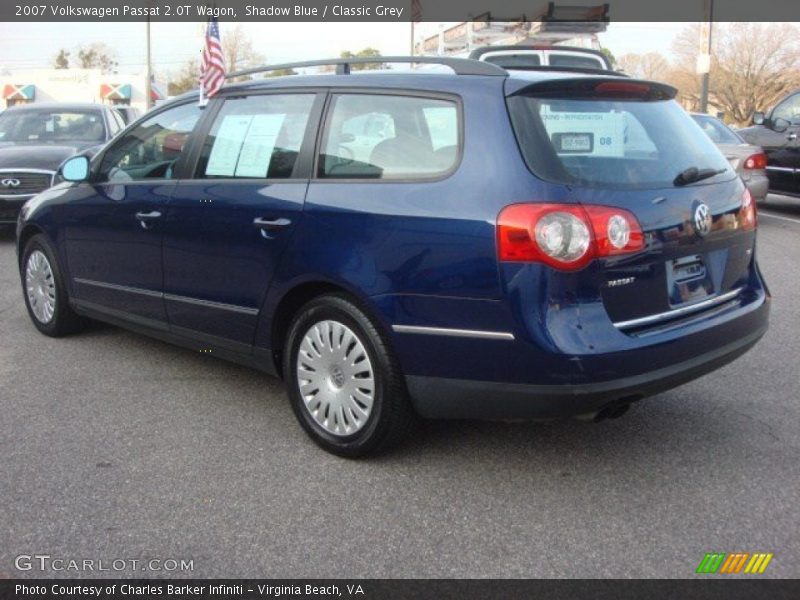 Shadow Blue / Classic Grey 2007 Volkswagen Passat 2.0T Wagon