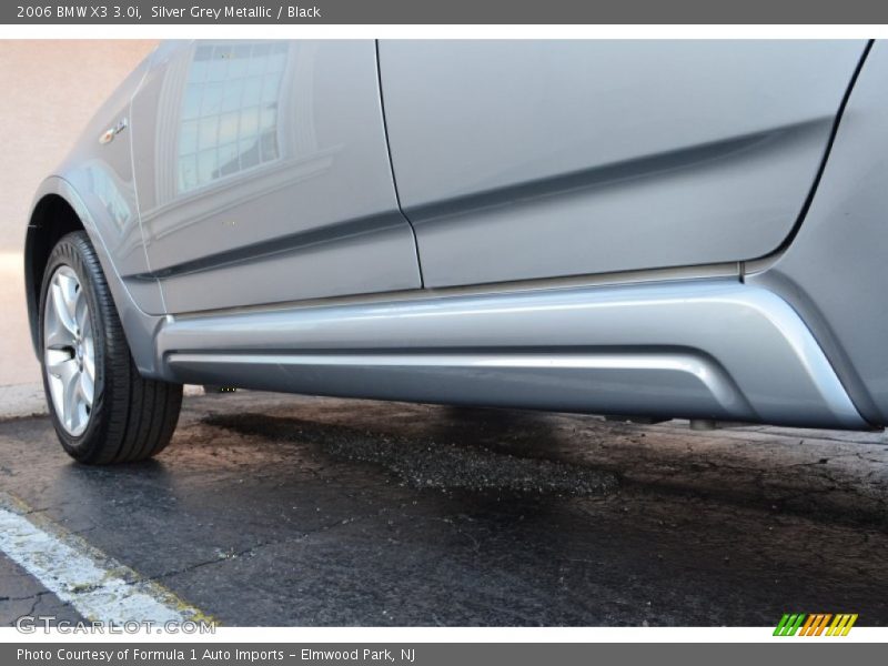 Silver Grey Metallic / Black 2006 BMW X3 3.0i