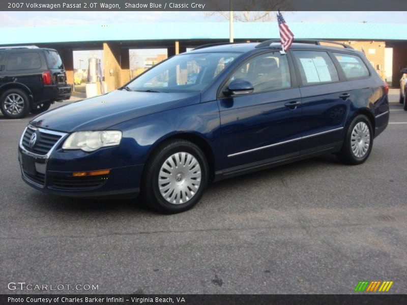 Shadow Blue / Classic Grey 2007 Volkswagen Passat 2.0T Wagon
