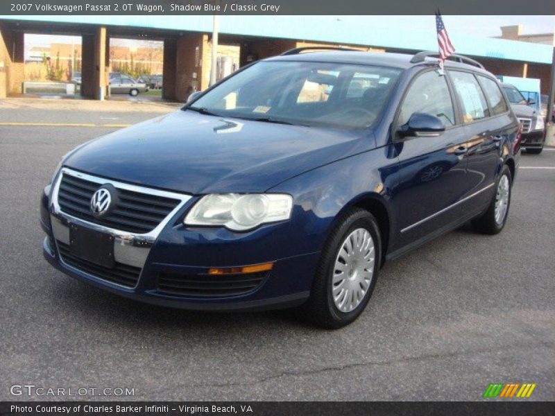 Shadow Blue / Classic Grey 2007 Volkswagen Passat 2.0T Wagon