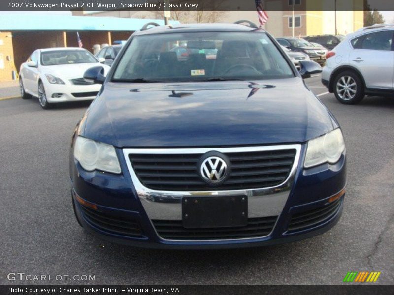 Shadow Blue / Classic Grey 2007 Volkswagen Passat 2.0T Wagon