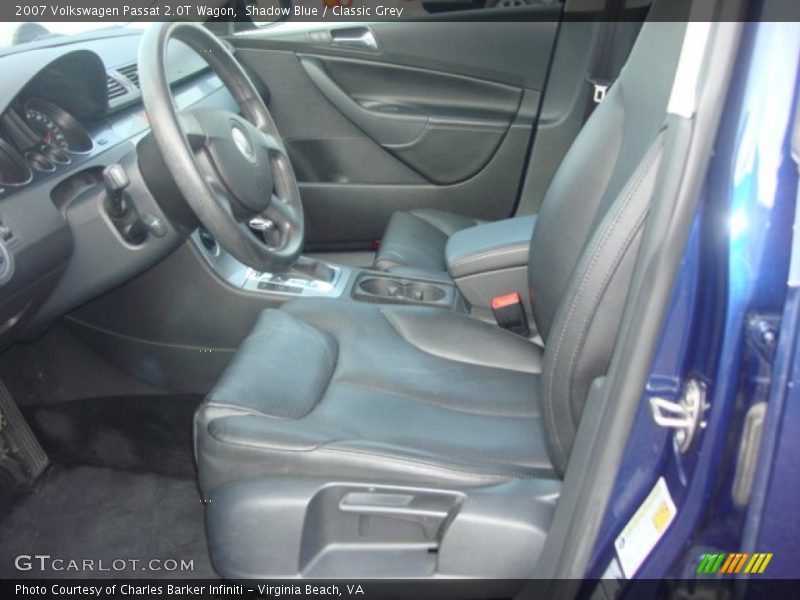 Shadow Blue / Classic Grey 2007 Volkswagen Passat 2.0T Wagon