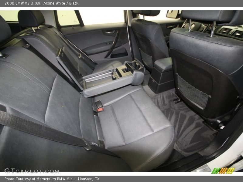 Alpine White / Black 2008 BMW X3 3.0si