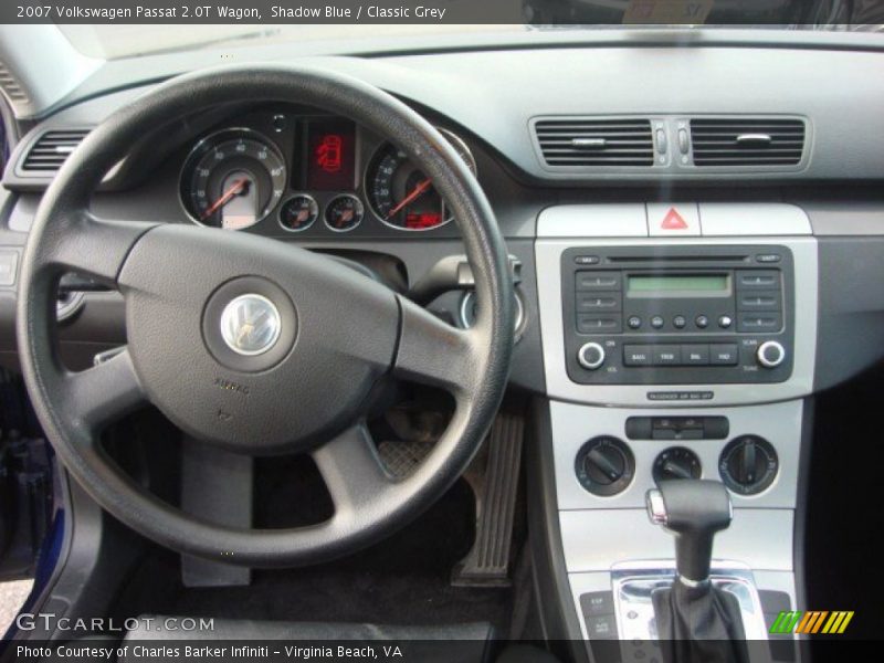 Shadow Blue / Classic Grey 2007 Volkswagen Passat 2.0T Wagon