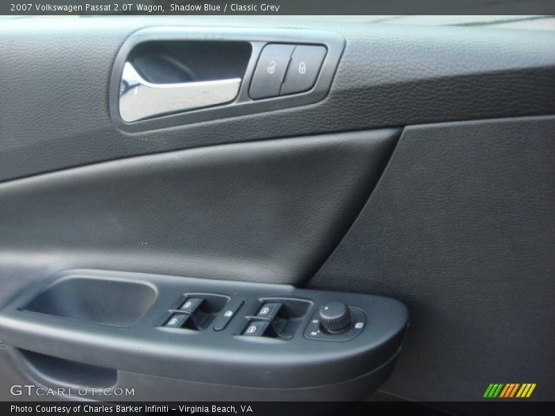 Shadow Blue / Classic Grey 2007 Volkswagen Passat 2.0T Wagon