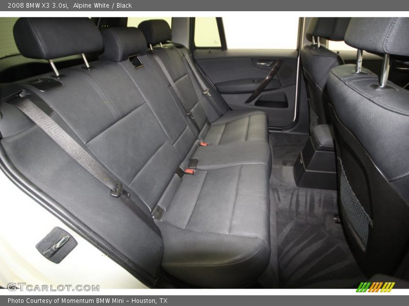 Alpine White / Black 2008 BMW X3 3.0si