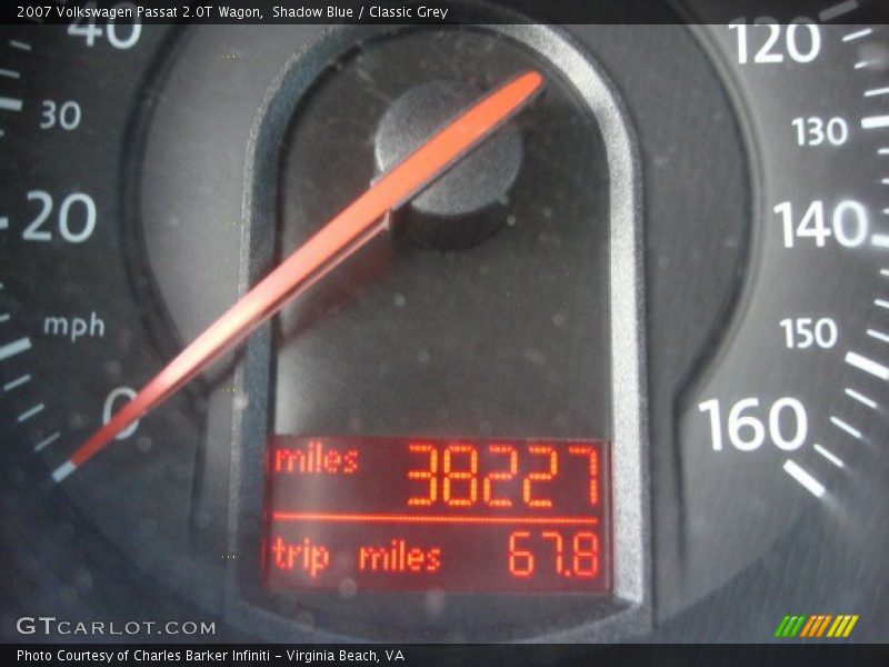 Shadow Blue / Classic Grey 2007 Volkswagen Passat 2.0T Wagon