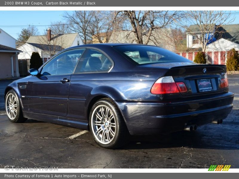 Carbon Black Metallic / Black 2003 BMW M3 Coupe