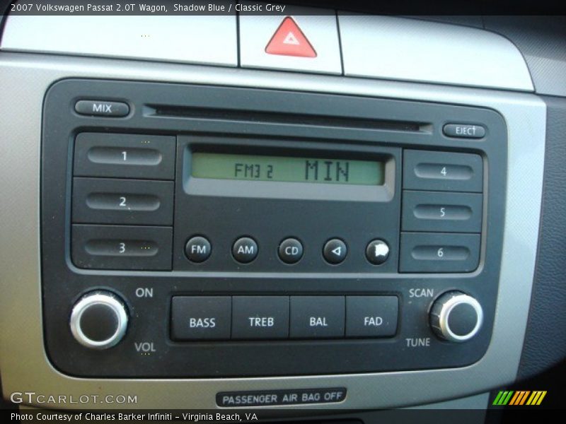 Shadow Blue / Classic Grey 2007 Volkswagen Passat 2.0T Wagon