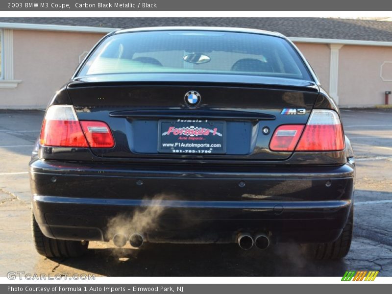 Carbon Black Metallic / Black 2003 BMW M3 Coupe
