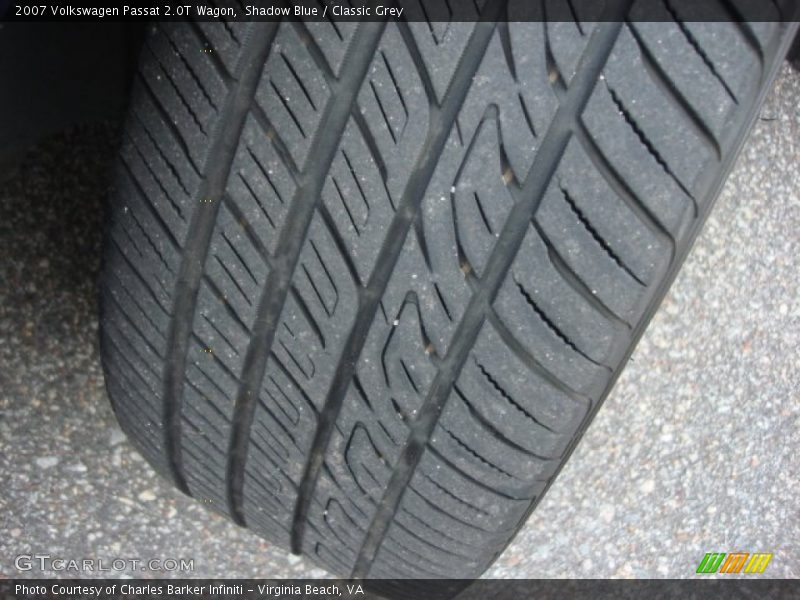 Shadow Blue / Classic Grey 2007 Volkswagen Passat 2.0T Wagon