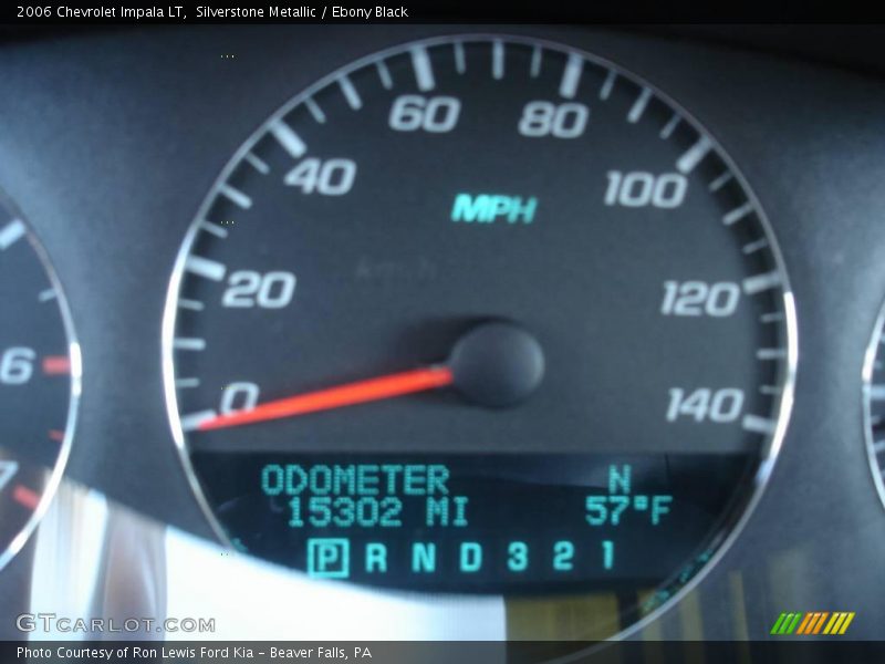 Silverstone Metallic / Ebony Black 2006 Chevrolet Impala LT
