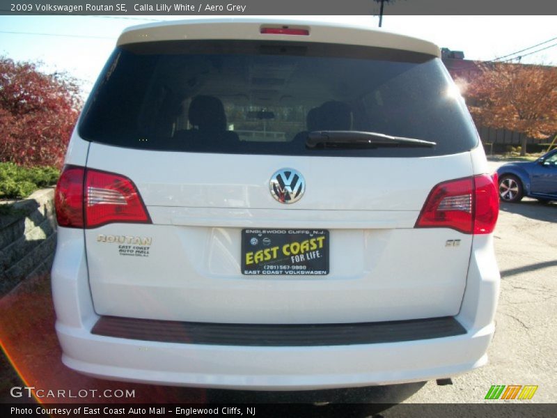 Calla Lilly White / Aero Grey 2009 Volkswagen Routan SE