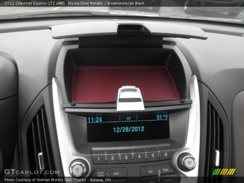 Mocha Steel Metallic / Brownstone/Jet Black 2011 Chevrolet Equinox LTZ AWD