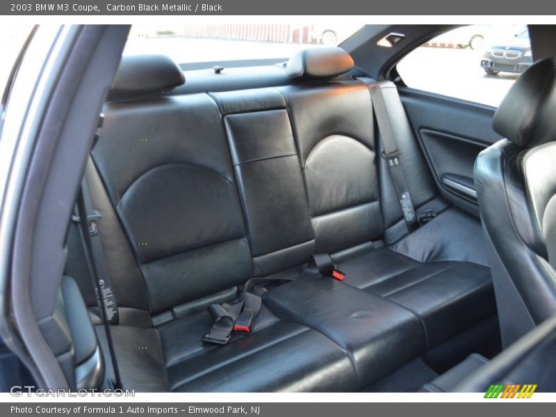Rear Seat of 2003 M3 Coupe