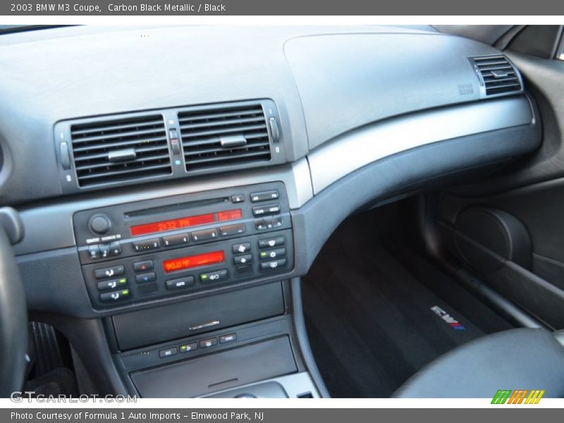 Carbon Black Metallic / Black 2003 BMW M3 Coupe