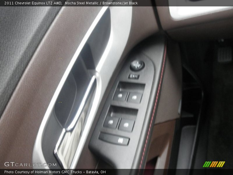 Mocha Steel Metallic / Brownstone/Jet Black 2011 Chevrolet Equinox LTZ AWD