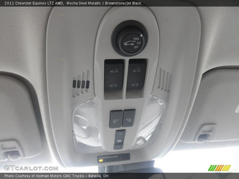 Mocha Steel Metallic / Brownstone/Jet Black 2011 Chevrolet Equinox LTZ AWD