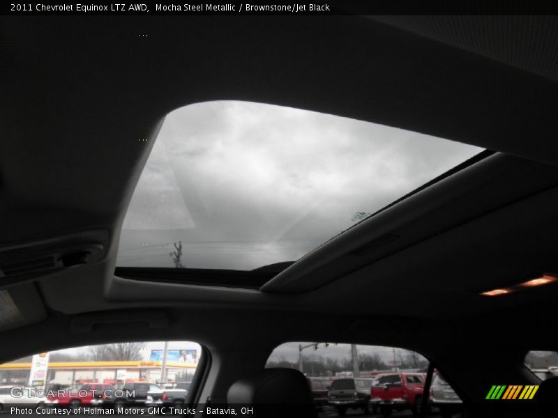 Mocha Steel Metallic / Brownstone/Jet Black 2011 Chevrolet Equinox LTZ AWD
