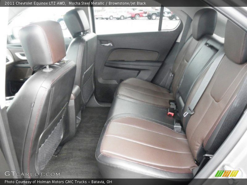 Mocha Steel Metallic / Brownstone/Jet Black 2011 Chevrolet Equinox LTZ AWD