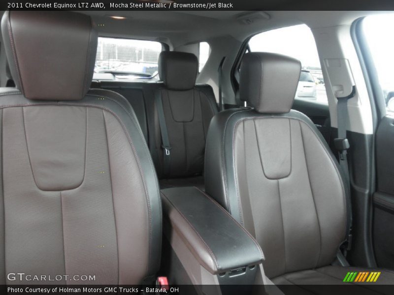 Mocha Steel Metallic / Brownstone/Jet Black 2011 Chevrolet Equinox LTZ AWD