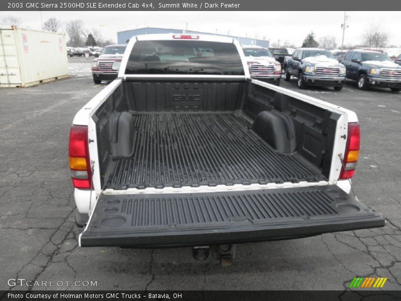 Summit White / Dark Pewter 2003 GMC Sierra 2500HD SLE Extended Cab 4x4