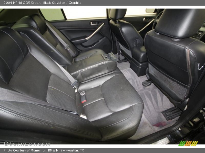 Black Obsidian / Graphite 2004 Infiniti G 35 Sedan