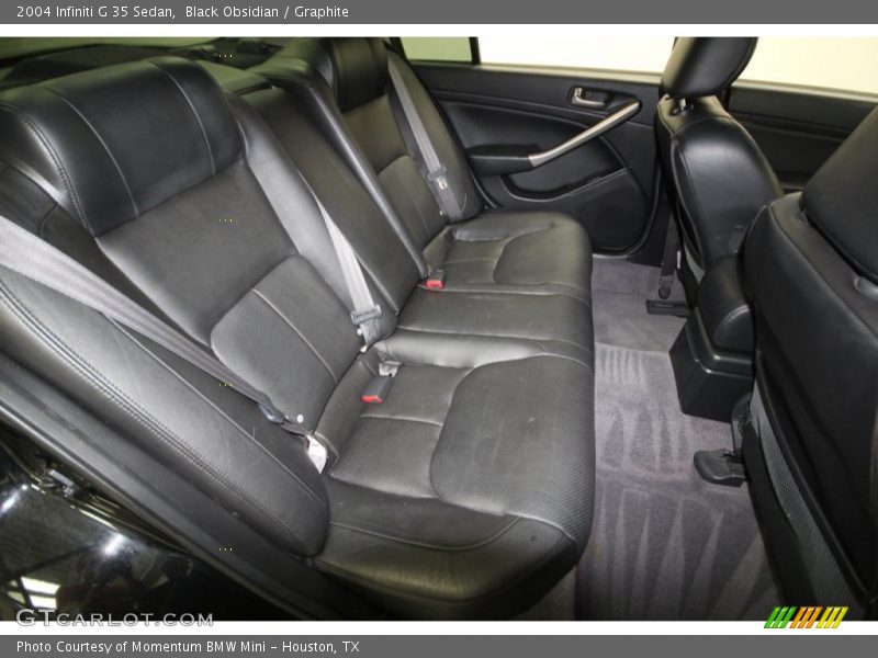 Black Obsidian / Graphite 2004 Infiniti G 35 Sedan