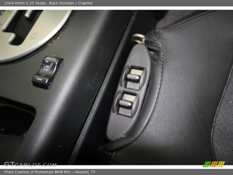 Black Obsidian / Graphite 2004 Infiniti G 35 Sedan