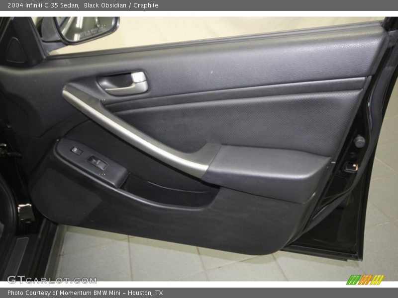 Black Obsidian / Graphite 2004 Infiniti G 35 Sedan