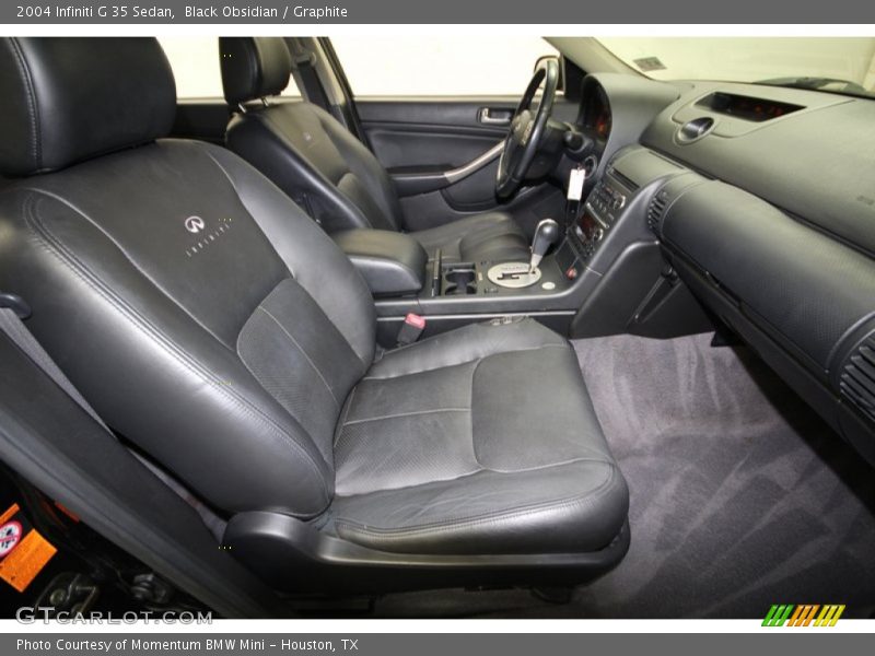 Black Obsidian / Graphite 2004 Infiniti G 35 Sedan