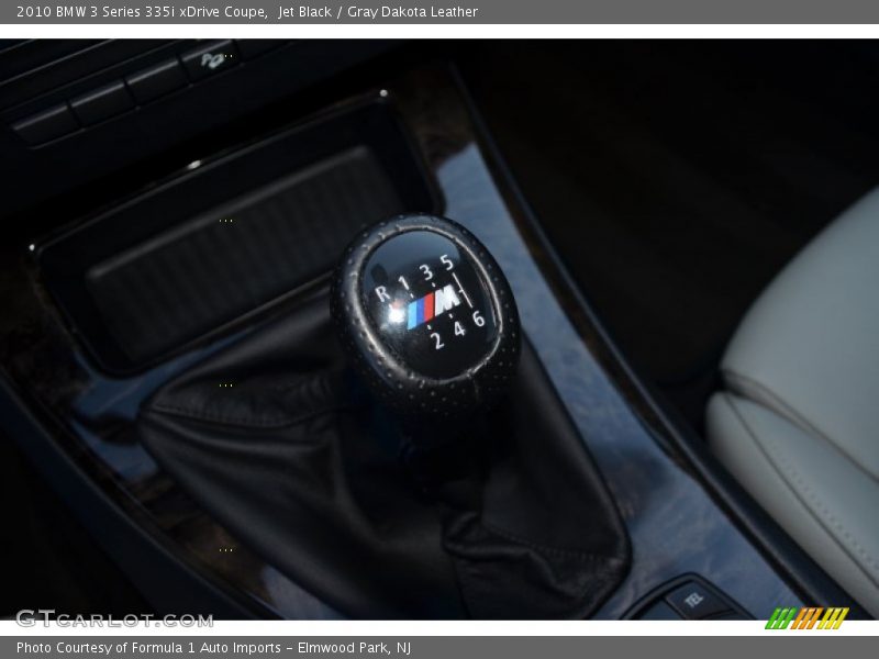 Jet Black / Gray Dakota Leather 2010 BMW 3 Series 335i xDrive Coupe