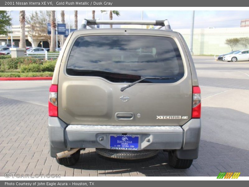Gold Rush Metallic / Dusk Gray 2001 Nissan Xterra XE V6