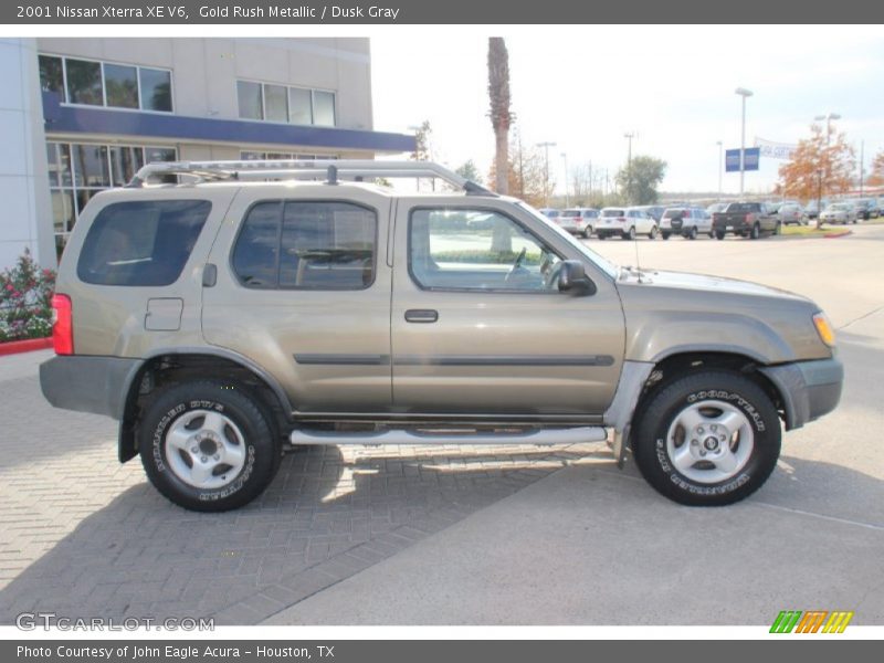Gold Rush Metallic / Dusk Gray 2001 Nissan Xterra XE V6