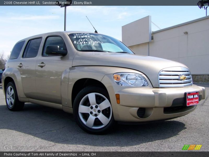 Sandstone Metallic / Ebony Black 2008 Chevrolet HHR LS