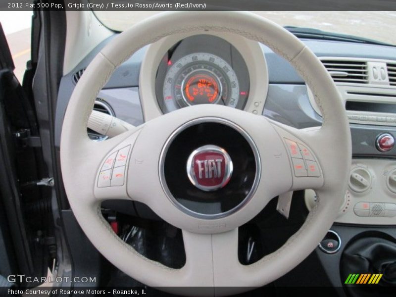  2012 500 Pop Steering Wheel