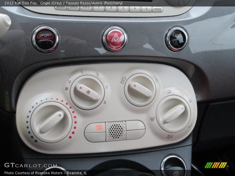 Controls of 2012 500 Pop