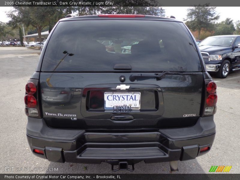 Dark Gray Metallic / Light Gray 2006 Chevrolet TrailBlazer LS