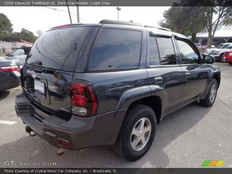 Dark Gray Metallic / Light Gray 2006 Chevrolet TrailBlazer LS
