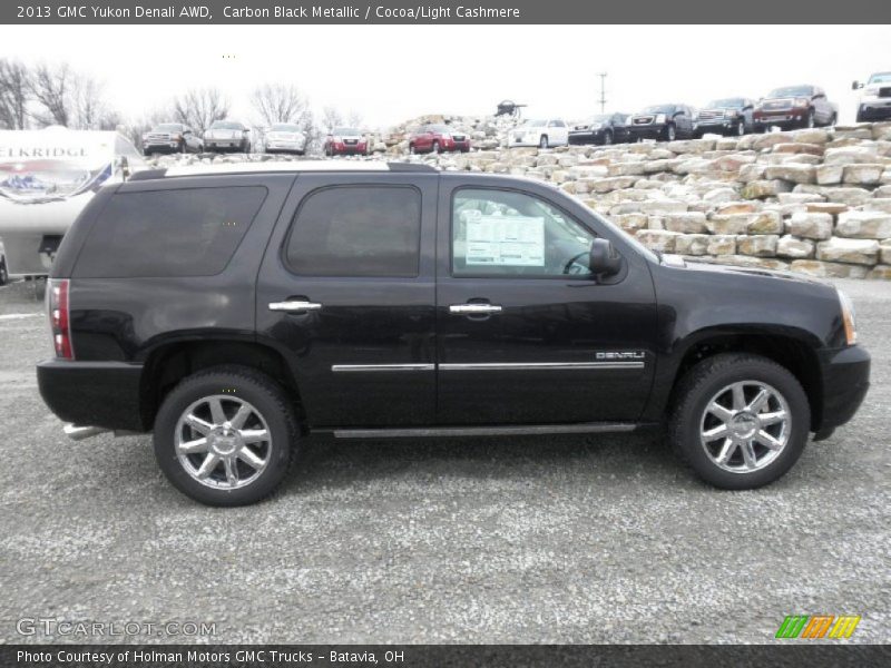 Carbon Black Metallic / Cocoa/Light Cashmere 2013 GMC Yukon Denali AWD