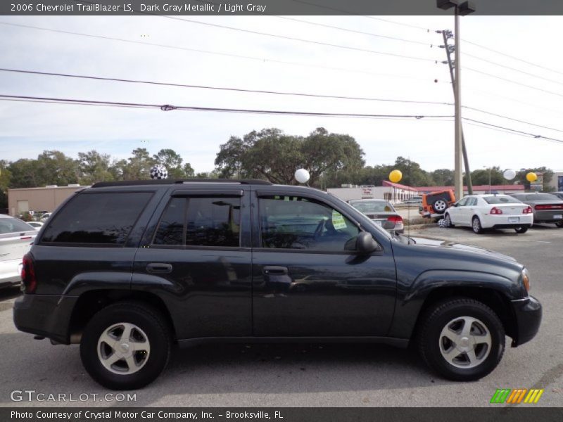 Dark Gray Metallic / Light Gray 2006 Chevrolet TrailBlazer LS