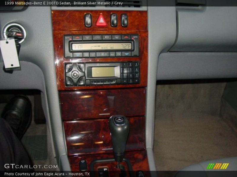 Controls of 1999 E 300TD Sedan