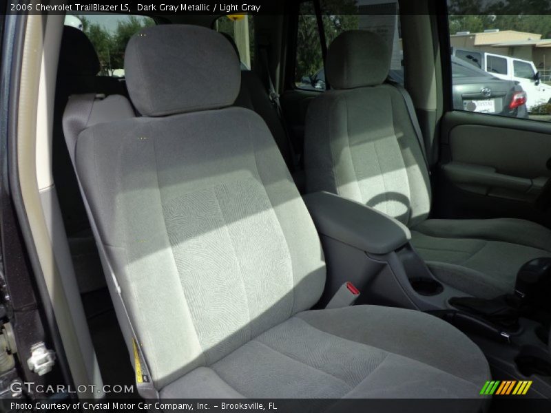Dark Gray Metallic / Light Gray 2006 Chevrolet TrailBlazer LS