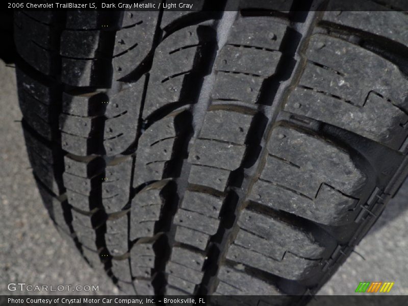 Dark Gray Metallic / Light Gray 2006 Chevrolet TrailBlazer LS