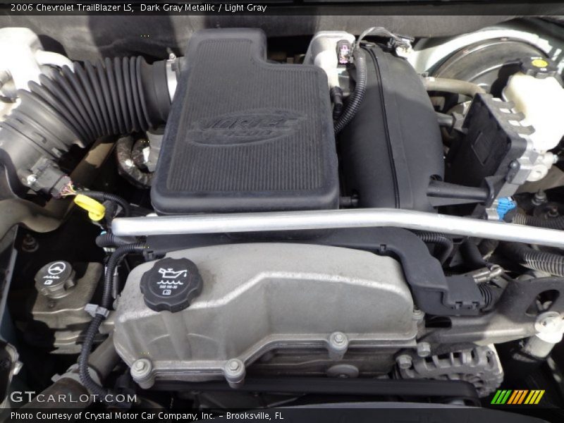 Dark Gray Metallic / Light Gray 2006 Chevrolet TrailBlazer LS