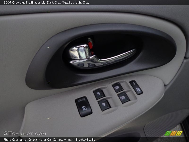 Dark Gray Metallic / Light Gray 2006 Chevrolet TrailBlazer LS