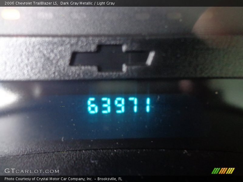 Dark Gray Metallic / Light Gray 2006 Chevrolet TrailBlazer LS