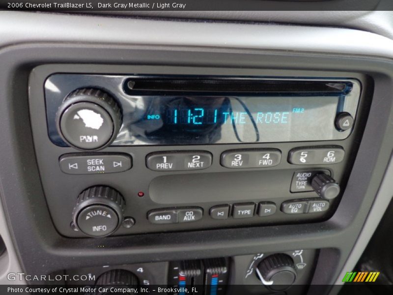 Dark Gray Metallic / Light Gray 2006 Chevrolet TrailBlazer LS