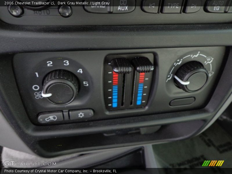 Dark Gray Metallic / Light Gray 2006 Chevrolet TrailBlazer LS