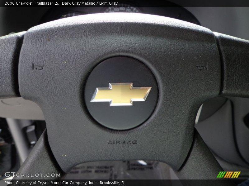 Dark Gray Metallic / Light Gray 2006 Chevrolet TrailBlazer LS
